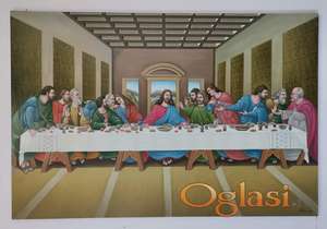 Tajna večera 7 - ulje na platnu